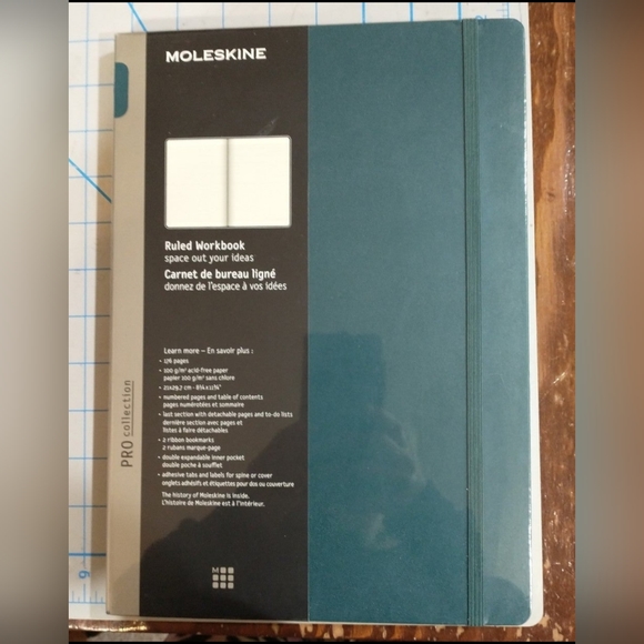 Moleskine Office Moleskine A4 Pro Collection Ruled Workbook Poshmark